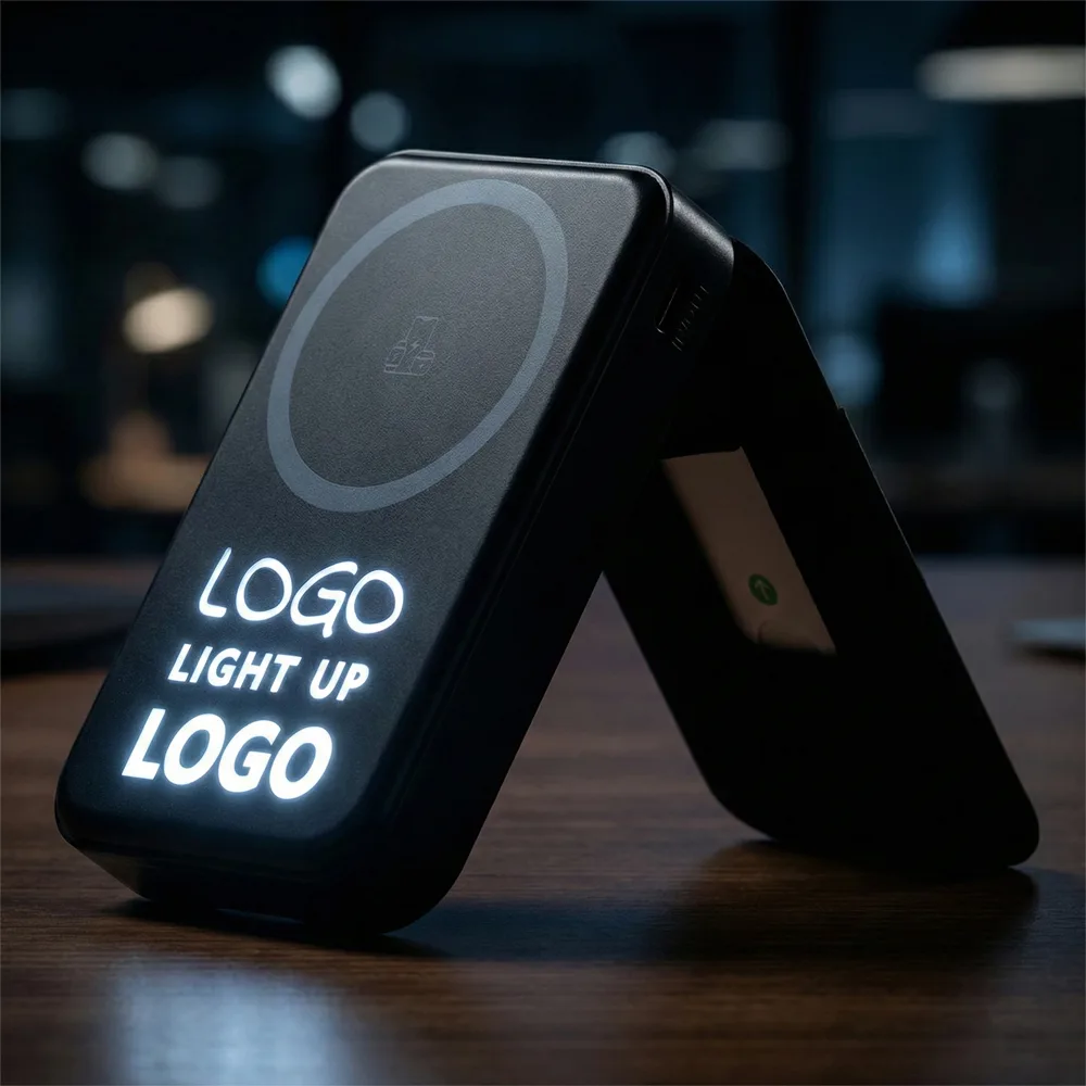 Işıklı Logo Magsafe 10000 mAh