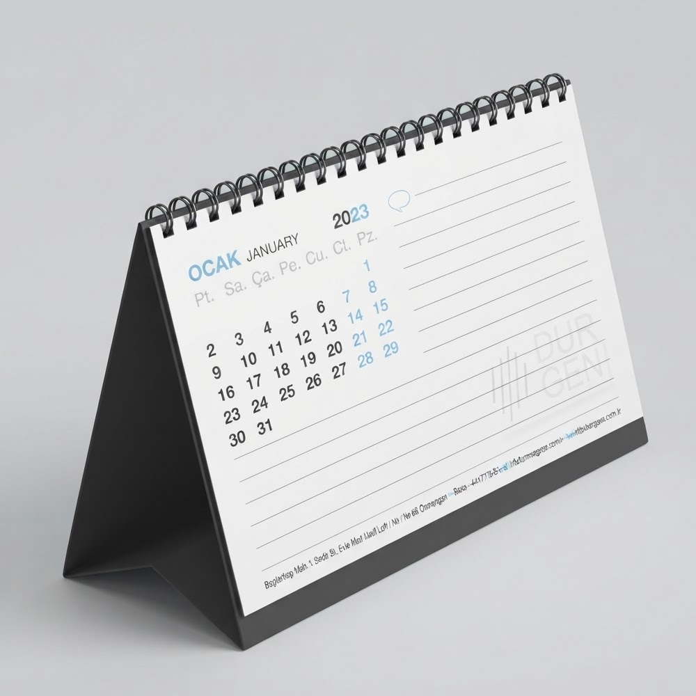 Masa Takvimi (Mukavva Ayaklı)