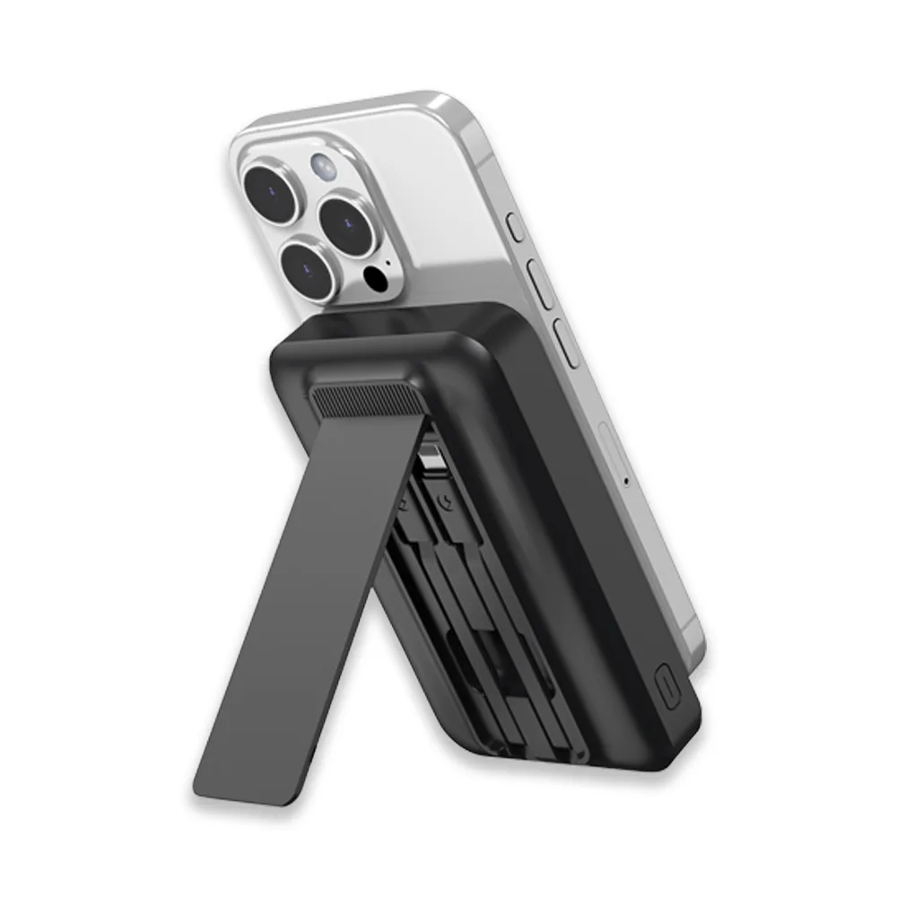 Işıklı Logo 15W MagSafe Powerbank 10000 mAh (Telefon, Saat, Kulaklık))