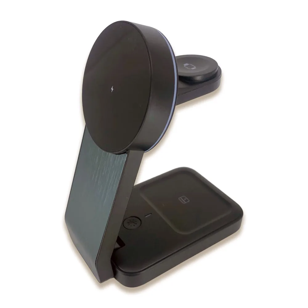 Kablosuz Şarj Standı (Telefon, Saat, Kulaklık)