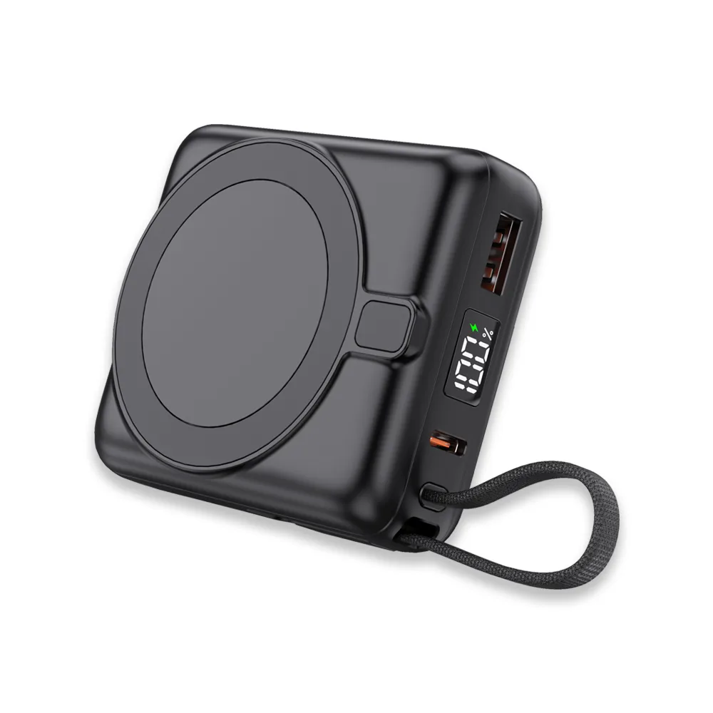 Işıklı Logo 15W MagSafe Powerbank 10000 mAh