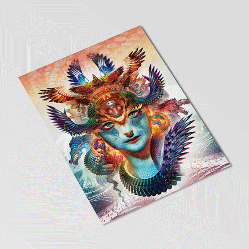 Lenticular Kartpostal