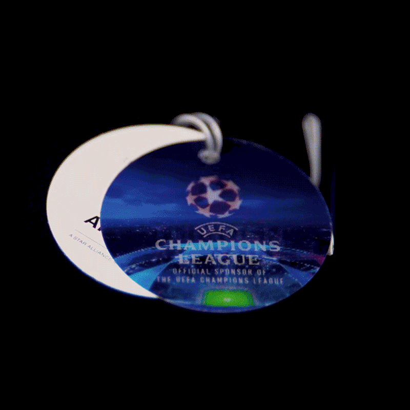 Lenticular Bagaj Etiketi (2'li)